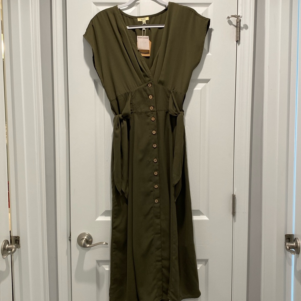 Brand New Army Green Dress